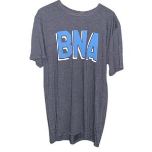 BNA Nashville, TN dark gray/blue Men’s XL t-shirt NWT